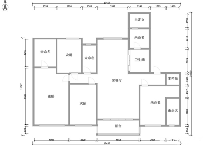 酷家樂(lè)裝修網(wǎng)-美式效果圖 -戶型圖.jpg